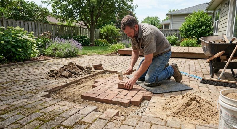 Outdoor Paver Repair