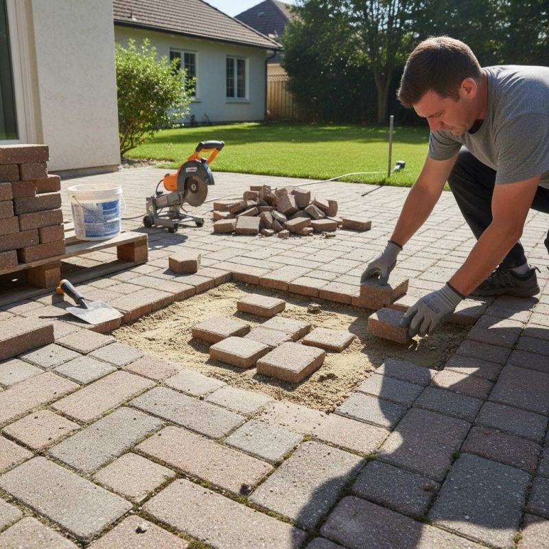 Outdoor Paver Repair