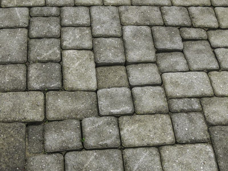 Damaged Paver Sections